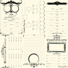 Family Tree Collection Paper Collection