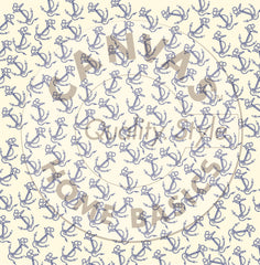 12 x 12 Printed Canvas Sheet - Anchors