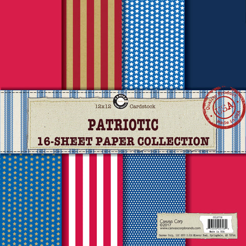 Canvas Corp Patriotic Paper Collection