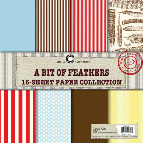 Canvas Corp A Bit of Feathers Paper Collection