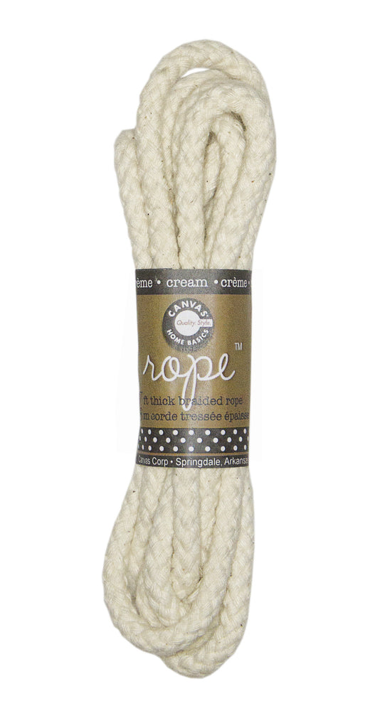Cord - Hemp Thick Braided Rope Cream 7' – 1320LLC