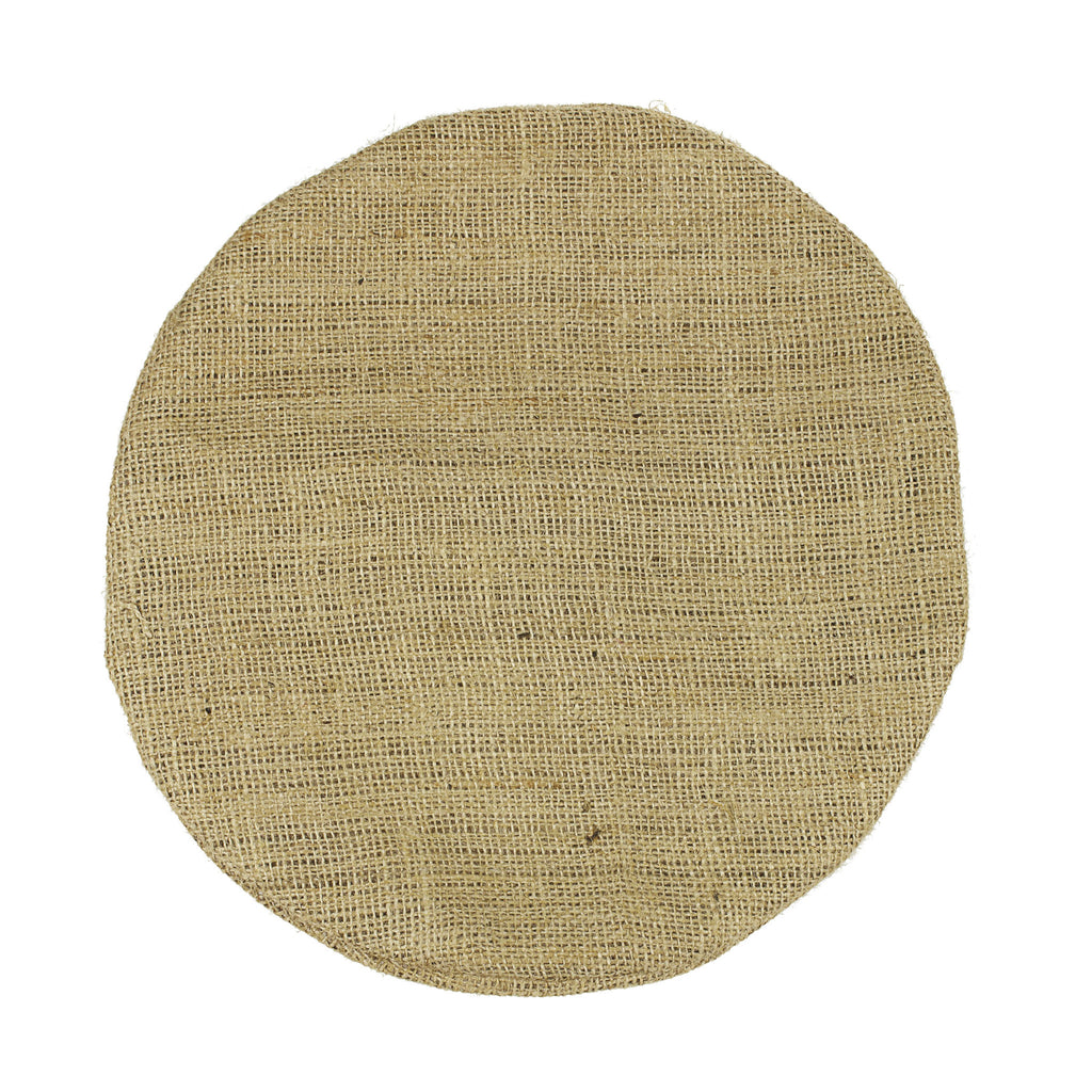 Burlap Pillow - Round (available in 4 sizes)