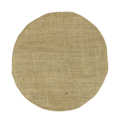 Burlap Pillow - Round (available in 4 sizes)