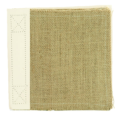 Paper and Burlap Sewn Journal