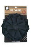 Canvas Flower- Black