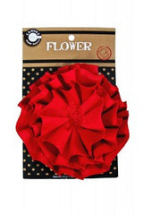 Canvas Flower - Red