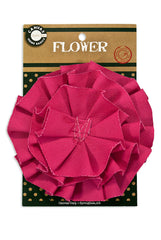 Canvas Flower - Hot Pink