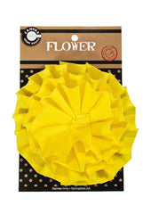 Canvas Flower - Yellow