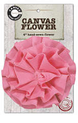 Canvas Flower - Light Pink