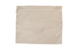Canvas Bag - Zipper Tote Bag 6"x12" - Canvas