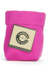 Saggy Baggy - Fabric Basket - Hot Pink (available in 3 sizes)