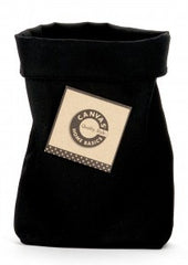 Saggy Baggy - Fabric Basket - Black (3 sizes available)
