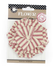 Canvas Flowers - Ticking