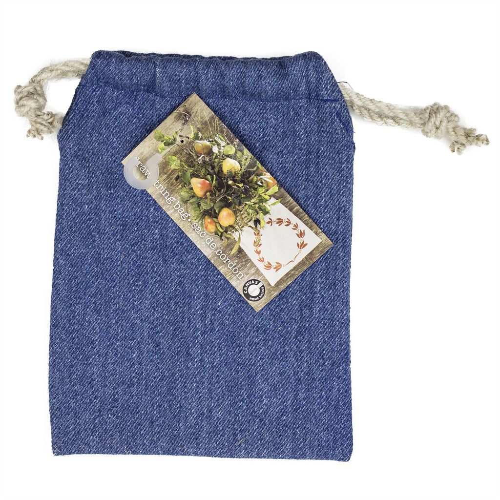 Canvas Bag - Double Drawstring Bags
