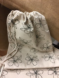 Canvas Backpack - Floral