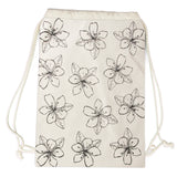 Canvas Backpack - Floral