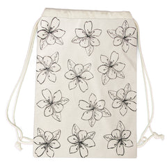 Canvas Backpack - Floral