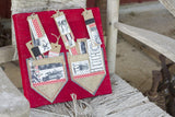 Farmhouse Christmas Tags on Ivory Paper