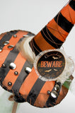Haunt It: Halloween Stripe on White Paper