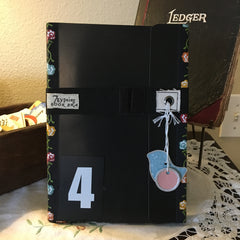 Back in Black Loose Leaf Art Journal Folio