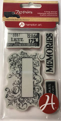 7gypsies Cling Stamp - Vintage Mail Stamp Collection