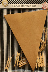 Paper Banner Kit - Kraft