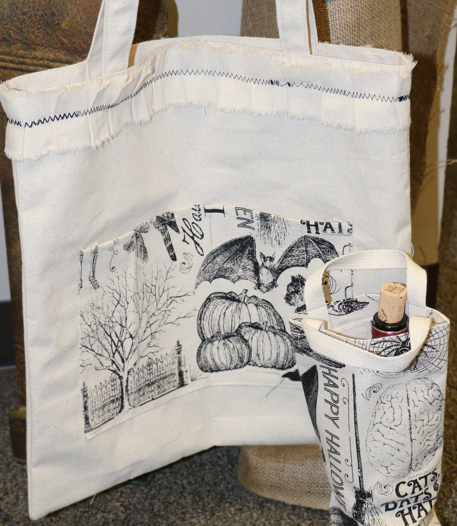 Canvas Tote Bag - Halloween Haunt It