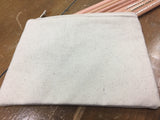 Canvas Bag - Canvas Zipper Tote