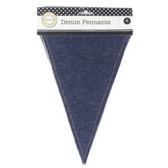 Denim Pennants
