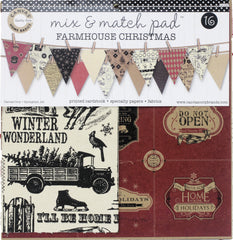 Mix and Match Pad:  Farmhouse Christmas