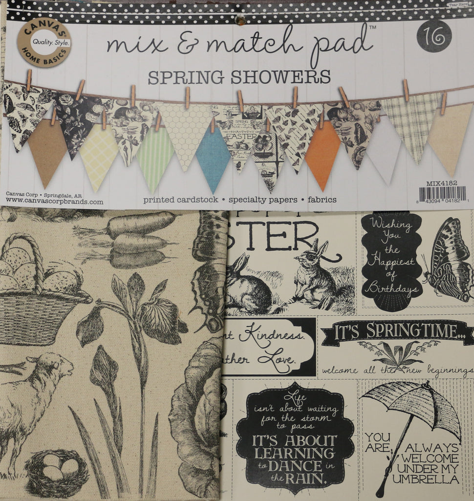 Mix & Match Pad - Spring Showers