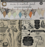Mix & Match Pad - Spring Showers