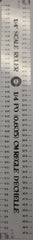 Scale Ruler - Plastic - 1/4"