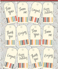 Main Street Collection Tags