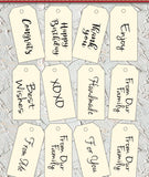 Main Street Collection Tags - To You