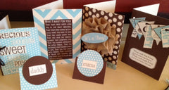 Bulk Cards A2 4"x5.5" Kraft - White - Ivory Value Weight