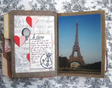 Paris Hearts on Ivory Paper