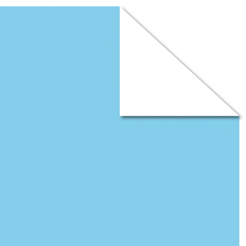 Printd Cardstock - Turquoise on White Paper