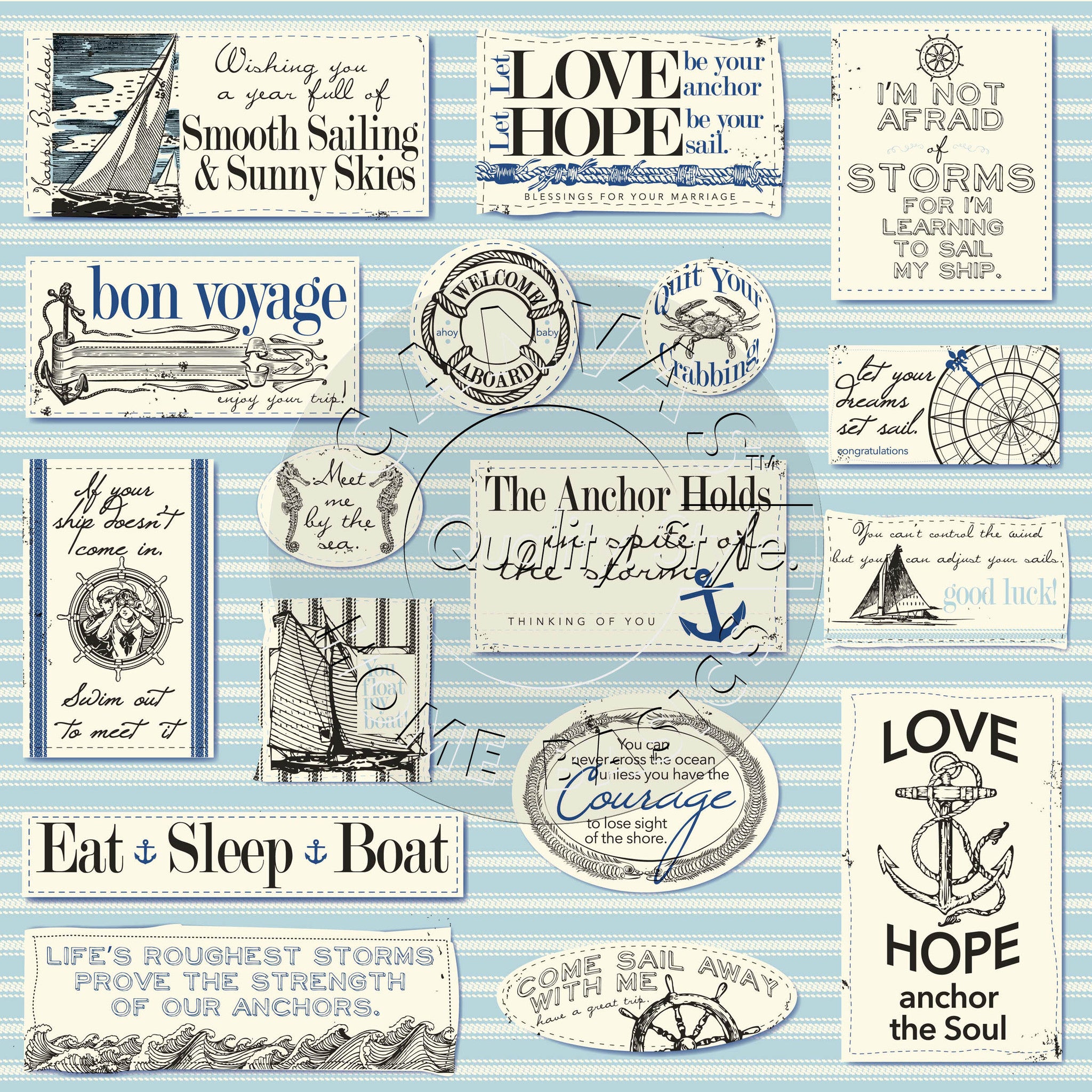 Nautical Sayings Paper – 1320LLC