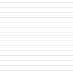 Journal Lines on White Paper