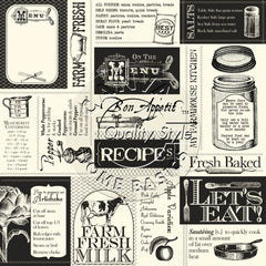 Farmhouse Kitchen Labels Paper
