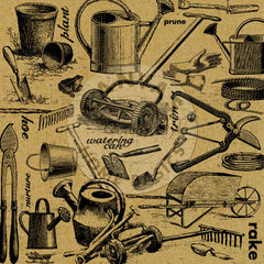 The Watering Can: The Watering Can on Kraft Paper