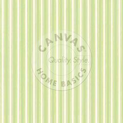 Green and  Ivory French Linen Stripe Paper