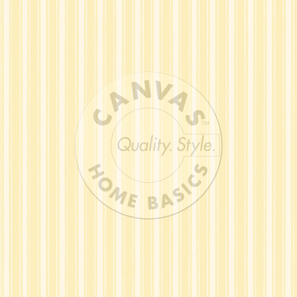 Yellow and  Ivory French Linen Stripe Paper