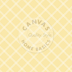 Yellow and Ivory Lattice Paper