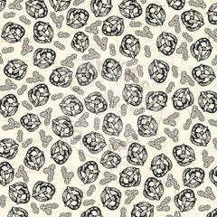 Vino and Ale: Peanuts and Pretzels on Ivory Paper