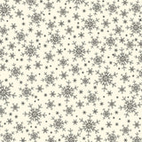 Heirloom Calendar Papers:  Sketched Snowflakes Paper