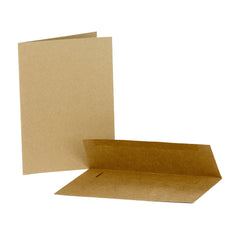 Bulk Cards A7 5"x7" Kraft - White - Ivory - Value Weight