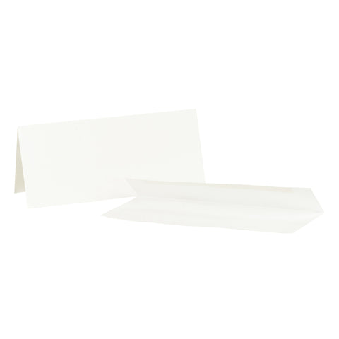 Cards and Envelopes - White Skinny Cards #10