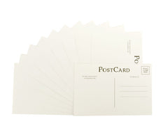 Postcards (12) Printed White